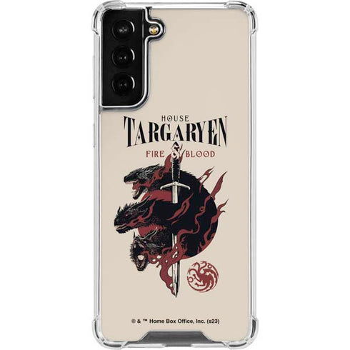 Game of Thrones: Fire & Blood Galaxy S21 FE Clear Case